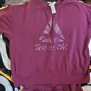 Reebok Purple Sweatshirt
